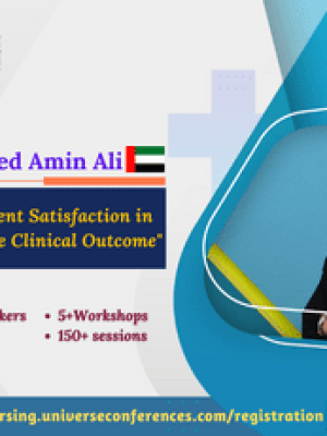 Dr. Essam Hamed Amin Ali presenting at the 10th World Nursing, Healthcare Management & Patient Safety on December 15-17, 2021 in Dubai, UAE