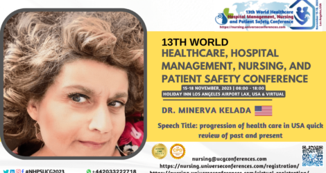 Dr. Minerva kelada _13th World Healthcare, Hospital Management, Nursing, and Patient Safety Conference