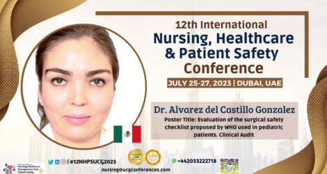 Dr. Alvarez del Castillo Gonzalez_12th International Nursing, Healthcare & Patient Safety Conference-min