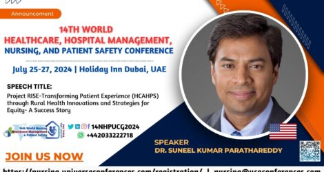 Dr. Suneel Kumar Parathareddy-14NHPUCG2024 in Dubai